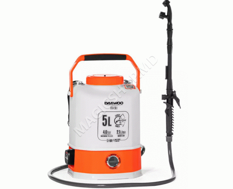 Pulverizator cu acumulator DAEWOO DSA 5Li 4bar 5L 16V 2.5Ah